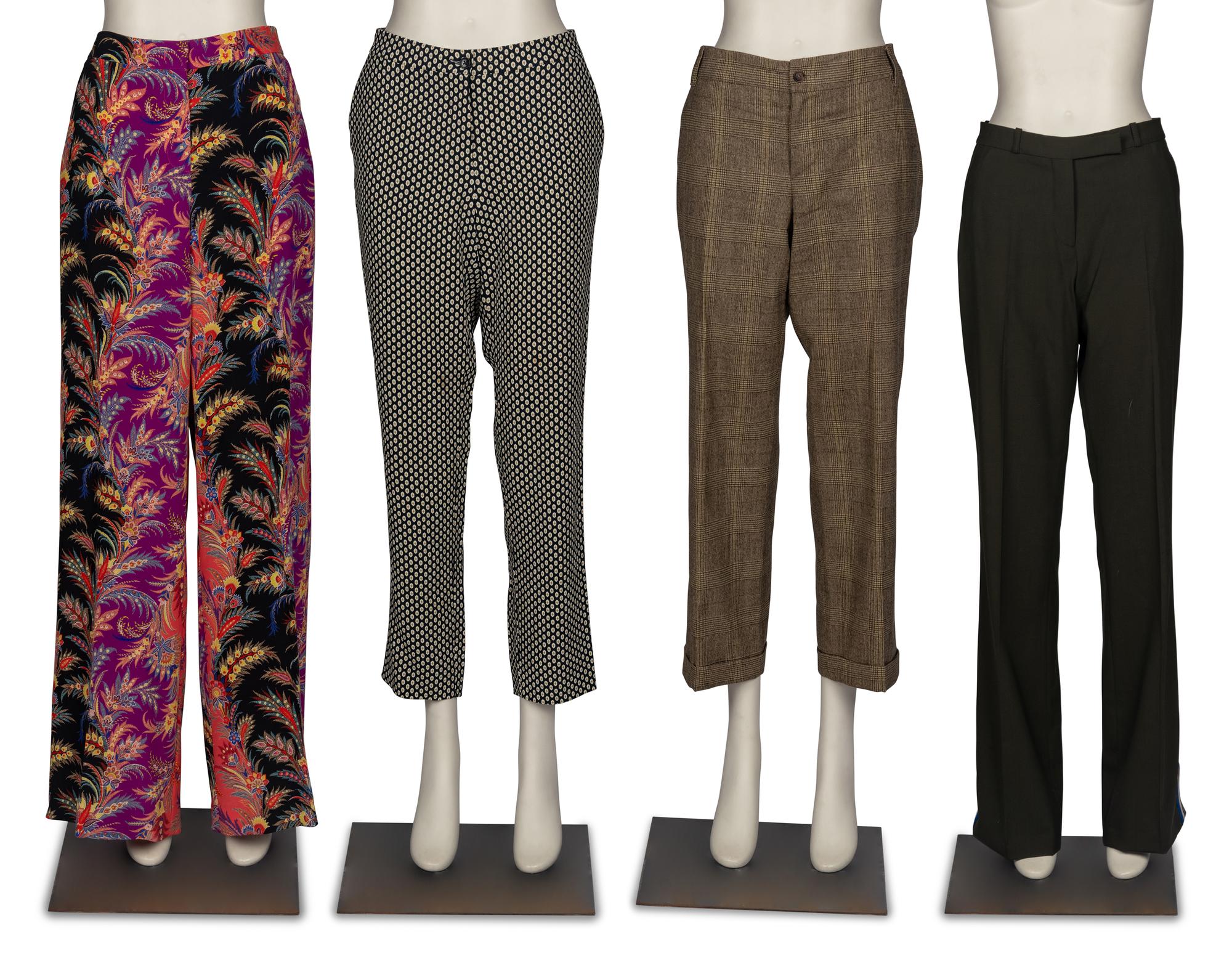 Four Pairs of Etro Pants