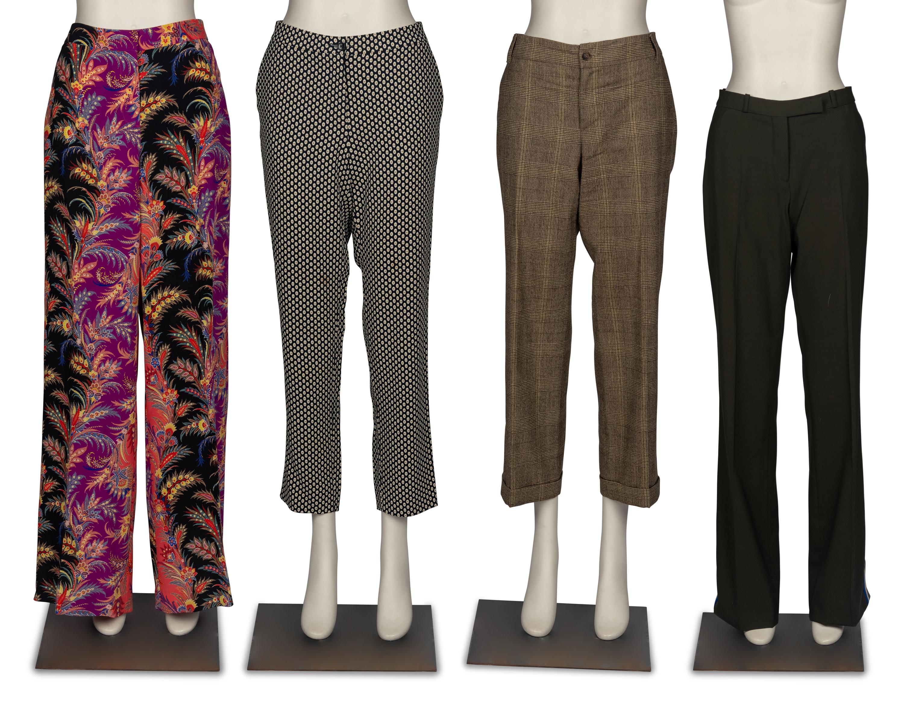 Four Pairs of Etro Pants
