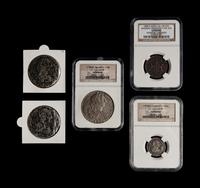 A Collection of Ten Shipwreck Coins