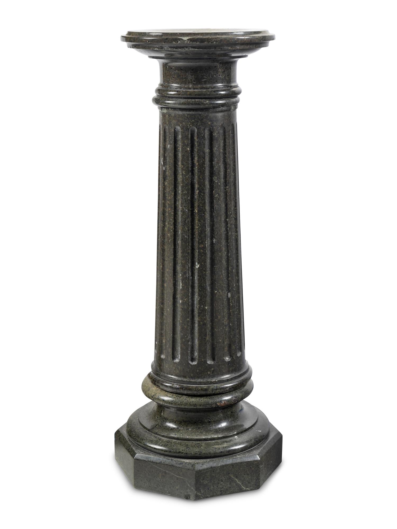 A Continental Marble Pedestal