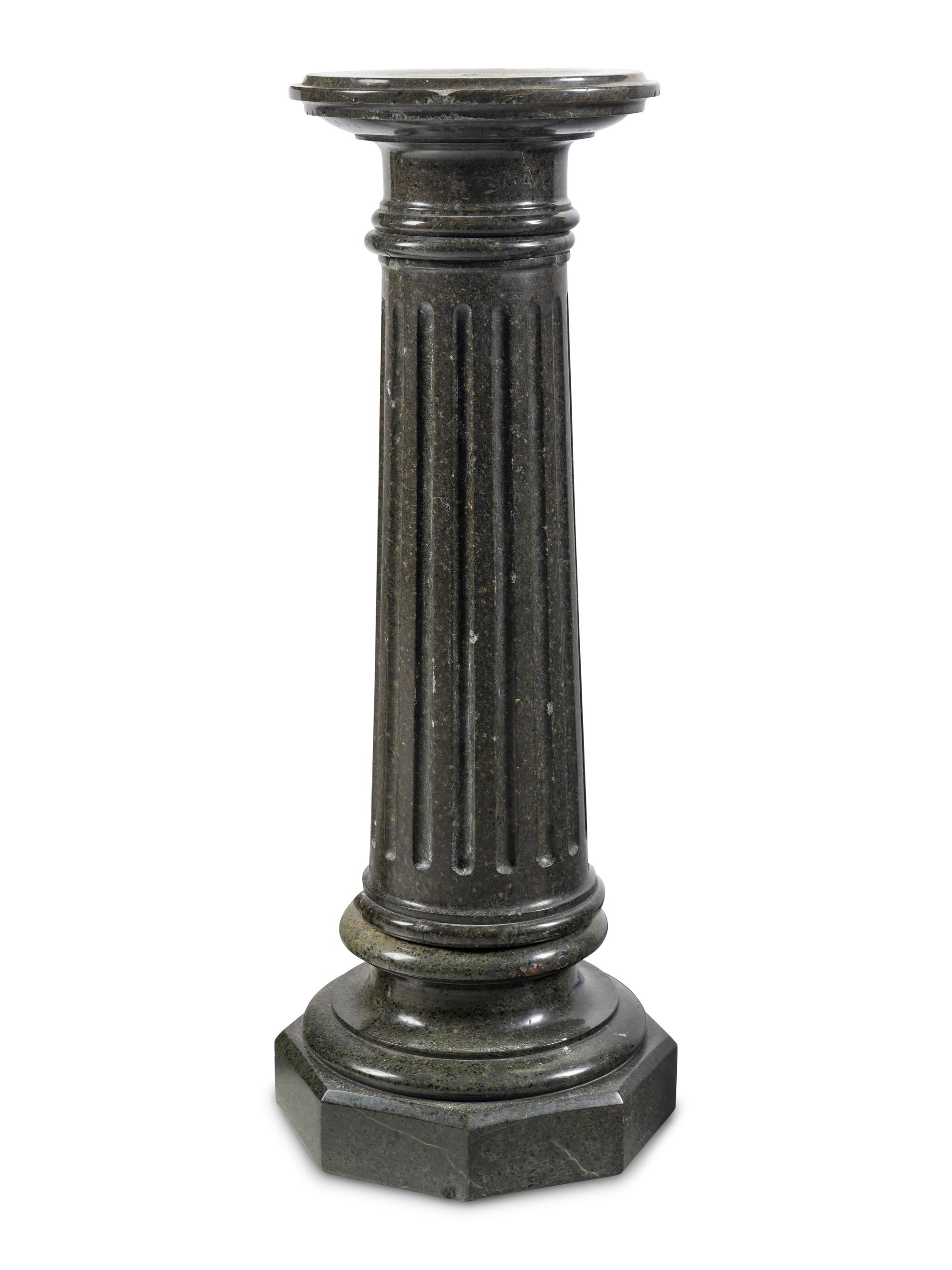 A Continental Marble Pedestal