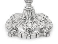 A Pair of Silver Candlesticks