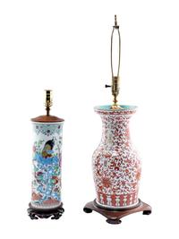 Two Chinese Porcelain Vases