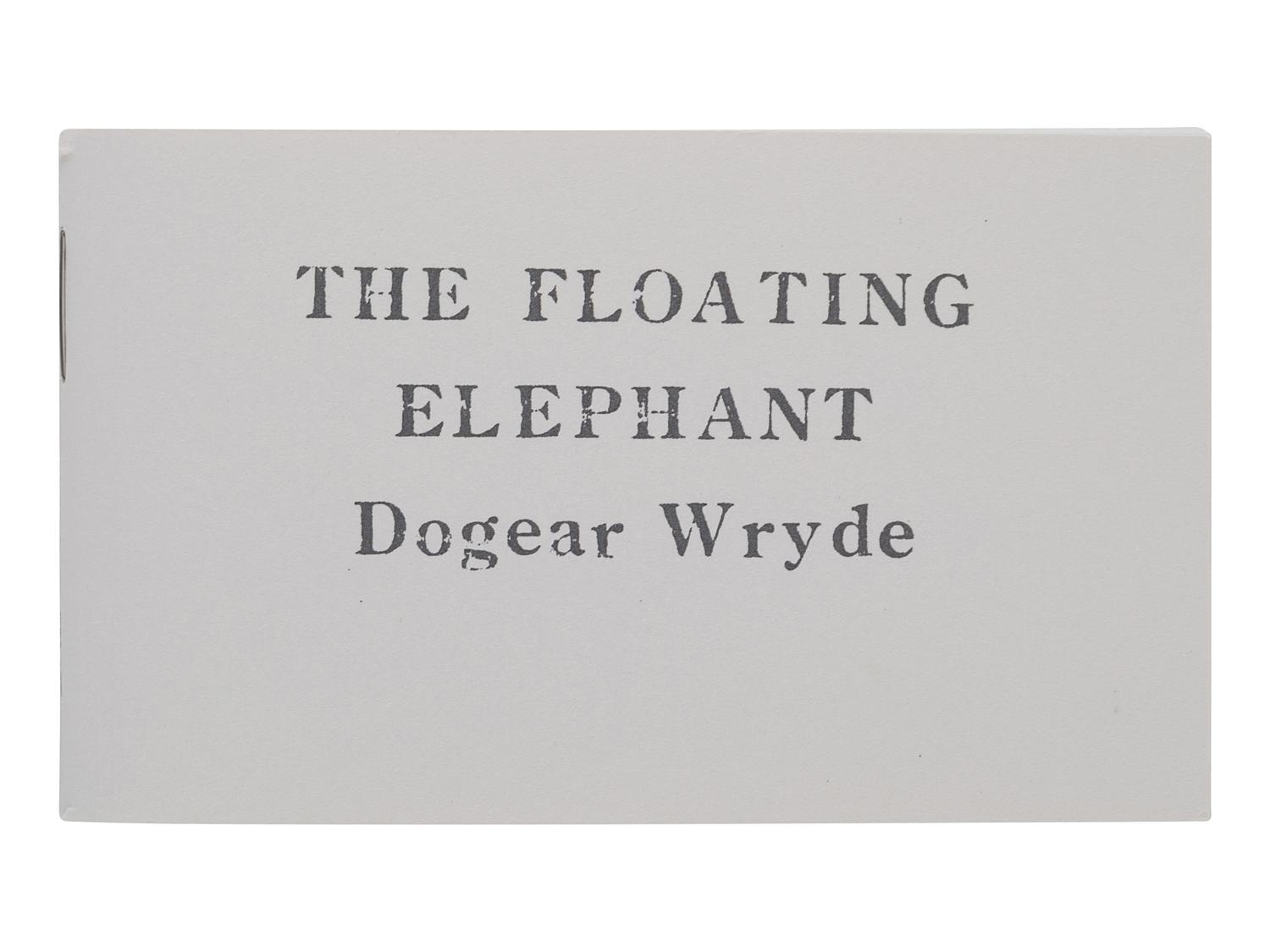 GOREY, Edward (1925-2000). The Dancing Rock . -- The Floating Elephant . N.p.: n.p., 1993.