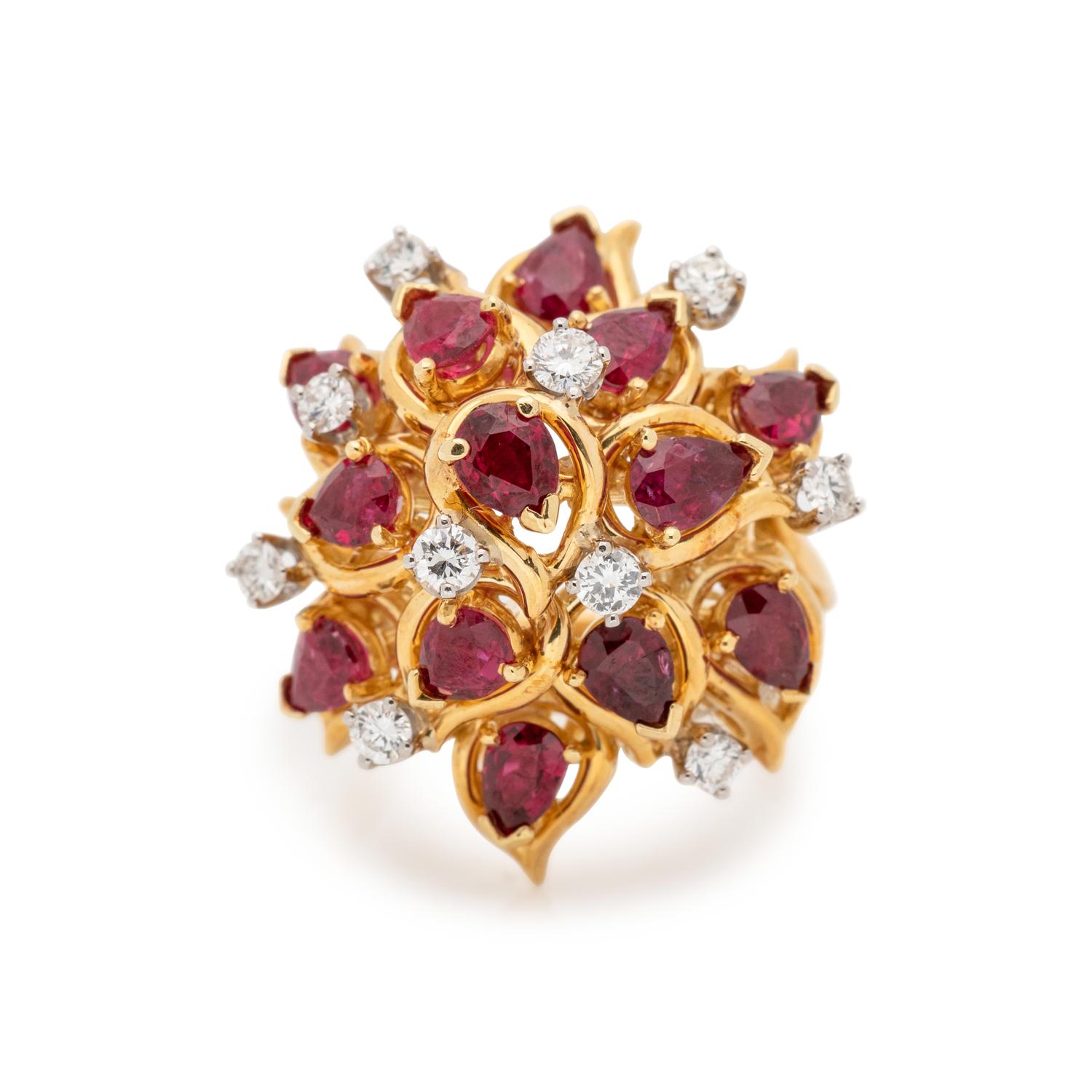 RUBY AND DIAMOND RING