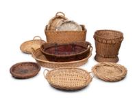 A Group of Ten Baskets