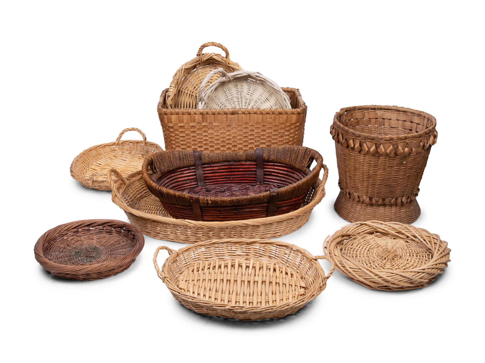 A Group of Ten Baskets