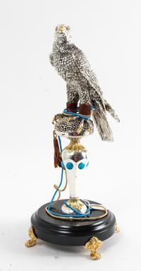 A Composite Model of a Falcon Height 18 inches.