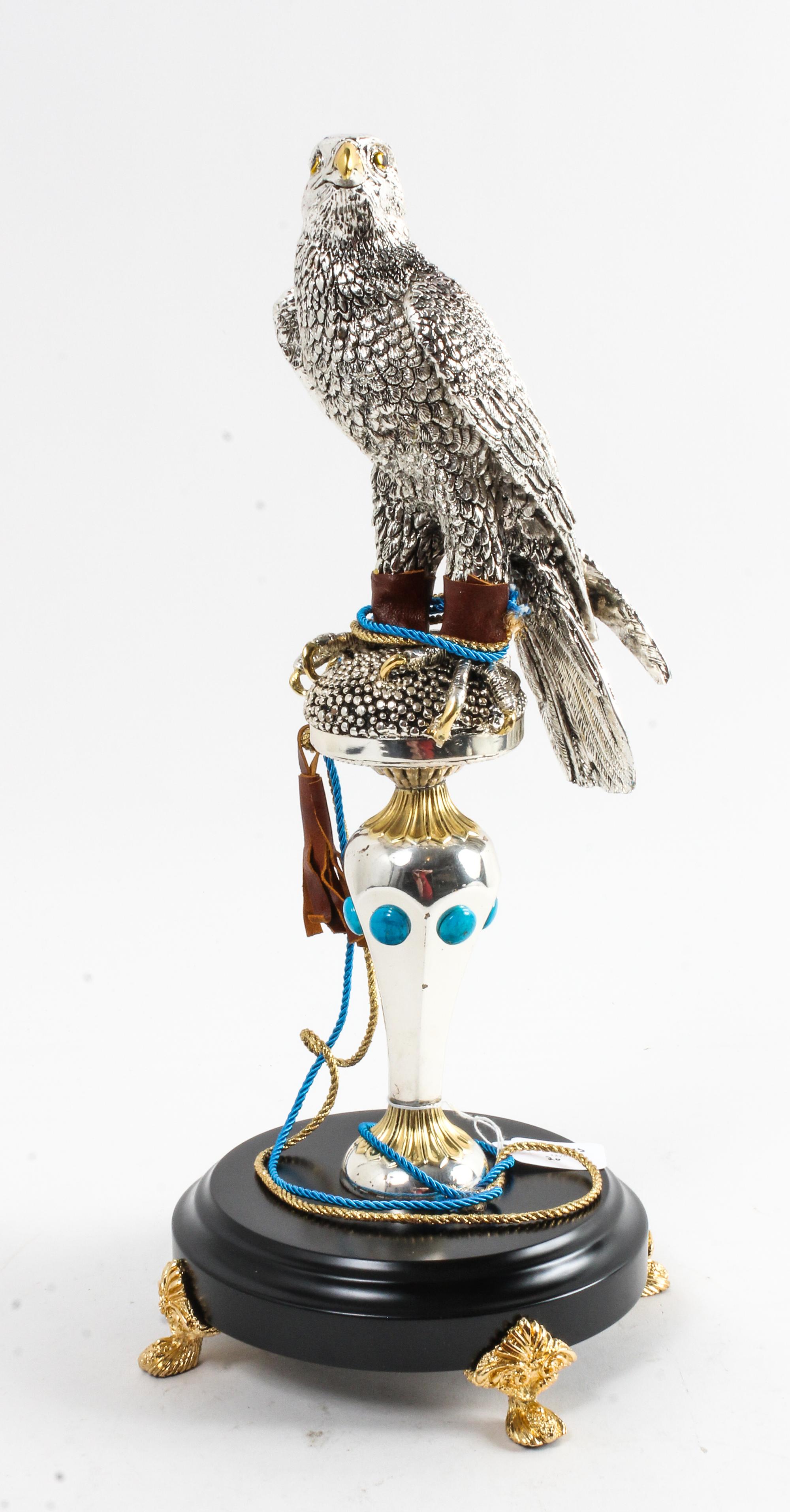 A Composite Model of a Falcon Height 18 inches.