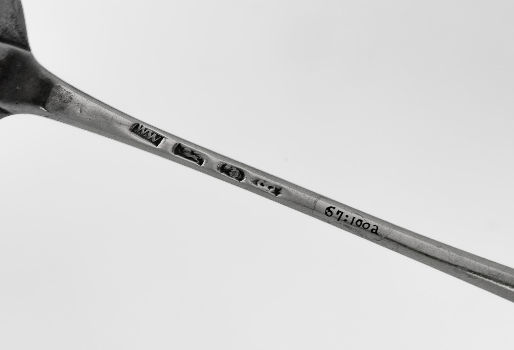 A George III Silver Serving Spoon