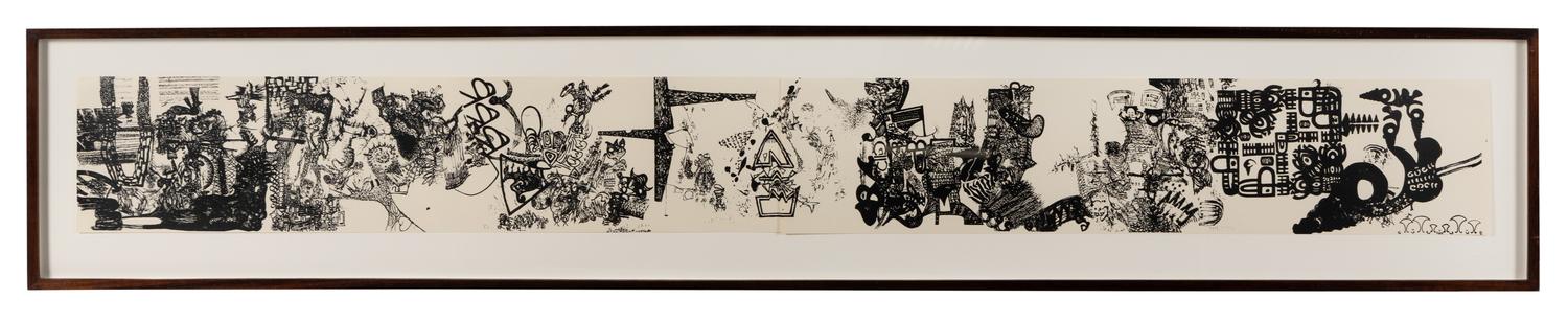 Öyvind Fahlström (Swedish, 1928-1976) — Opera , 1968