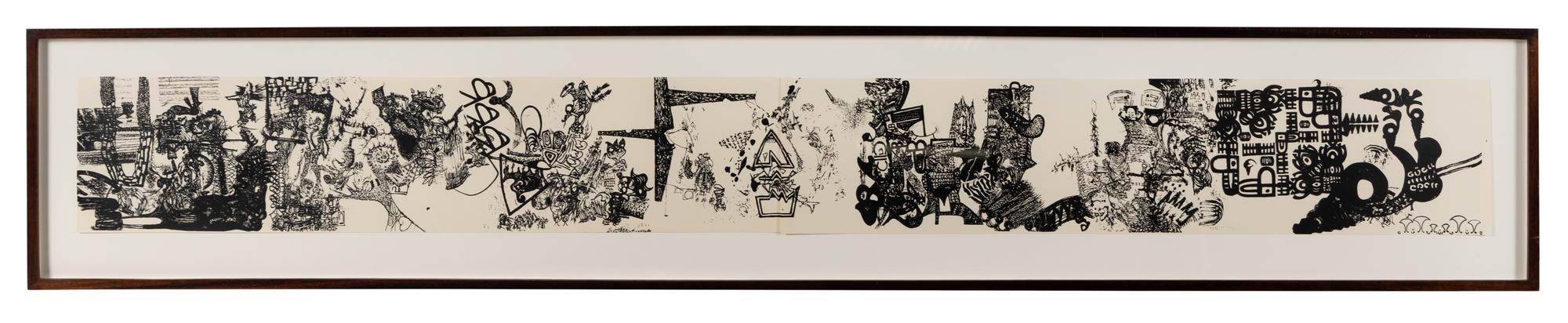 Öyvind Fahlström (Swedish, 1928-1976) — Opera , 1968