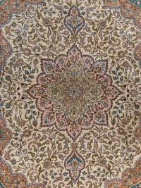 A Hereke Silk Rug