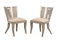 A Set of Three Berman Rosetti Foal Dining Chairs