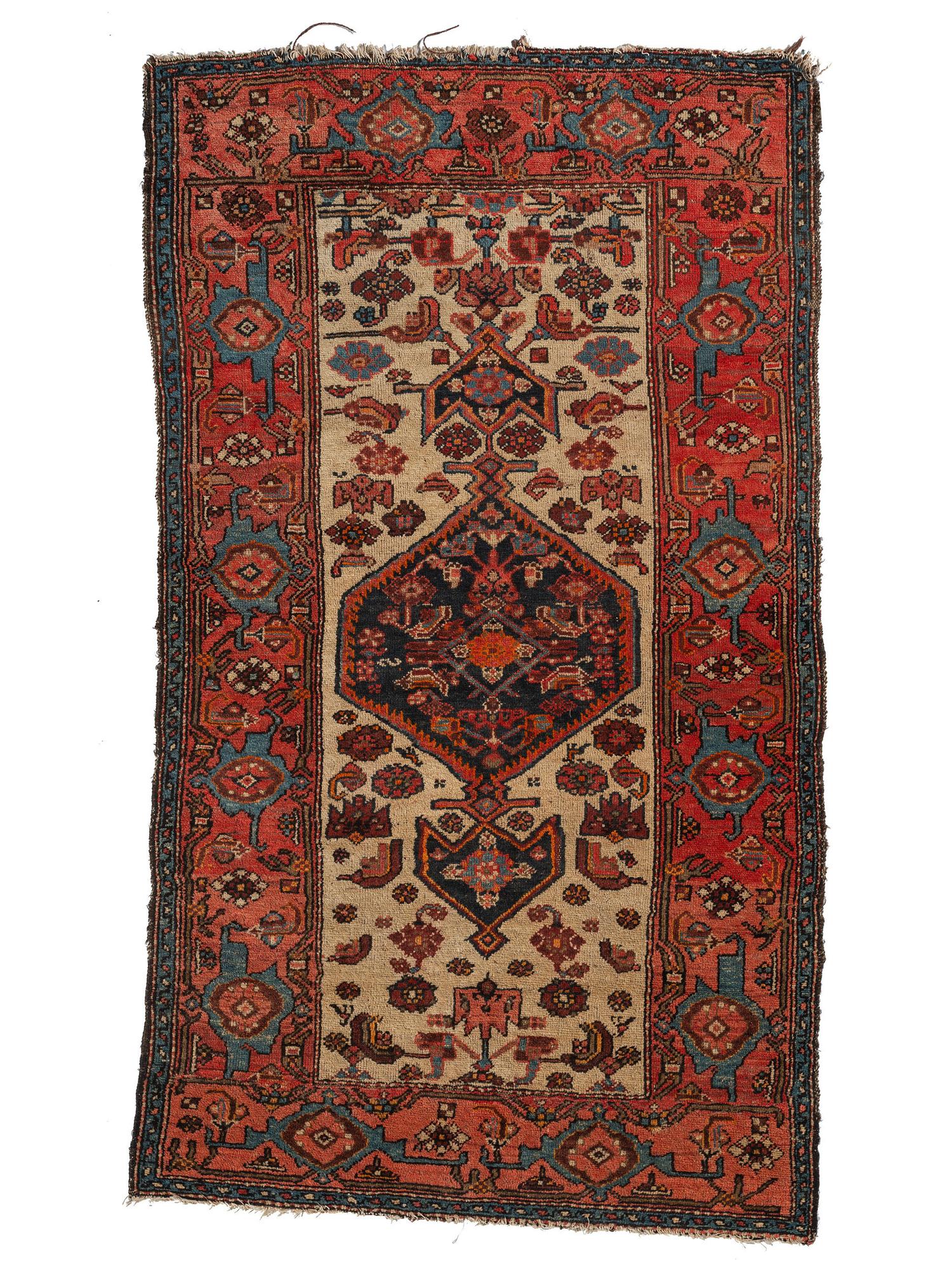 A Hamadan Wool Rug