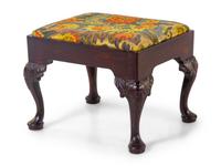 A George II Style Mahogany Stool