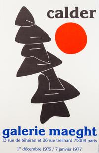 After Alexander Calder, (American, 1898-1976), Galerie Maeght, 1976