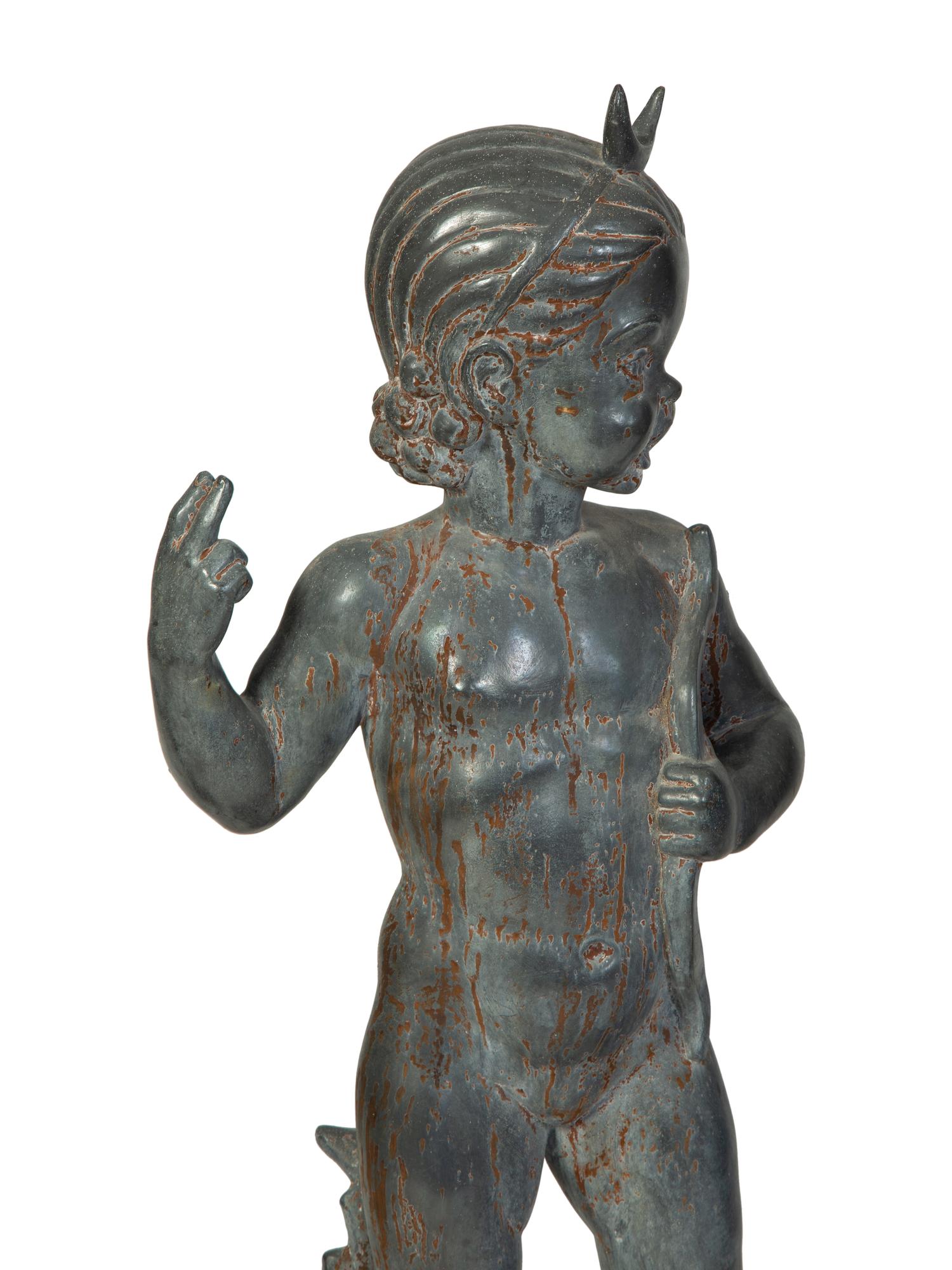 Four Works from The Childhood of Gods Series: Mercury , Venus , Apollo and Diana