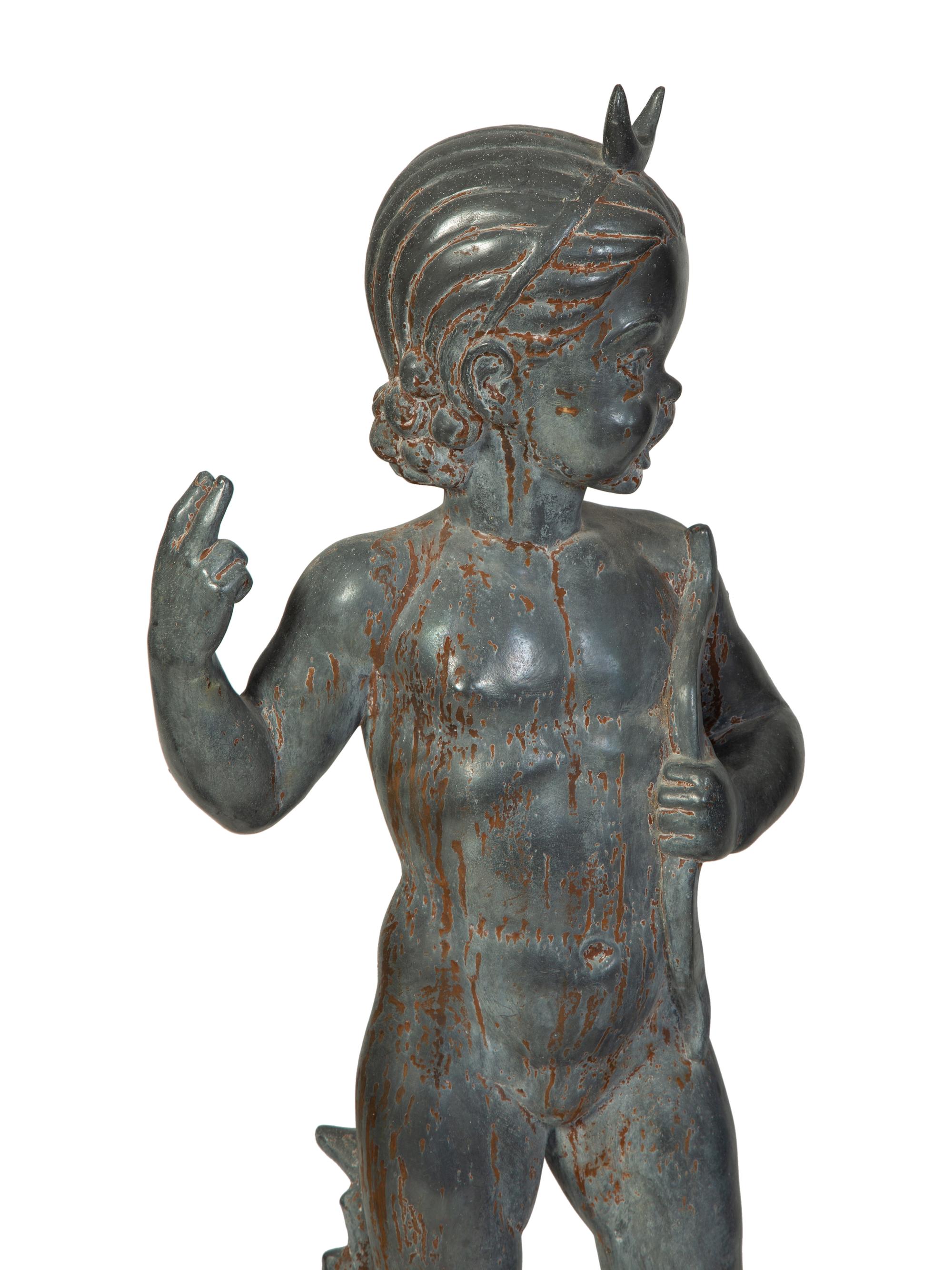 Four Works from The Childhood of Gods Series: Mercury , Venus , Apollo and Diana