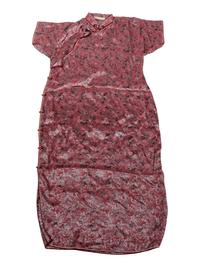 Two Chinese Silk Woven Lady's Cheongsam, Qipao