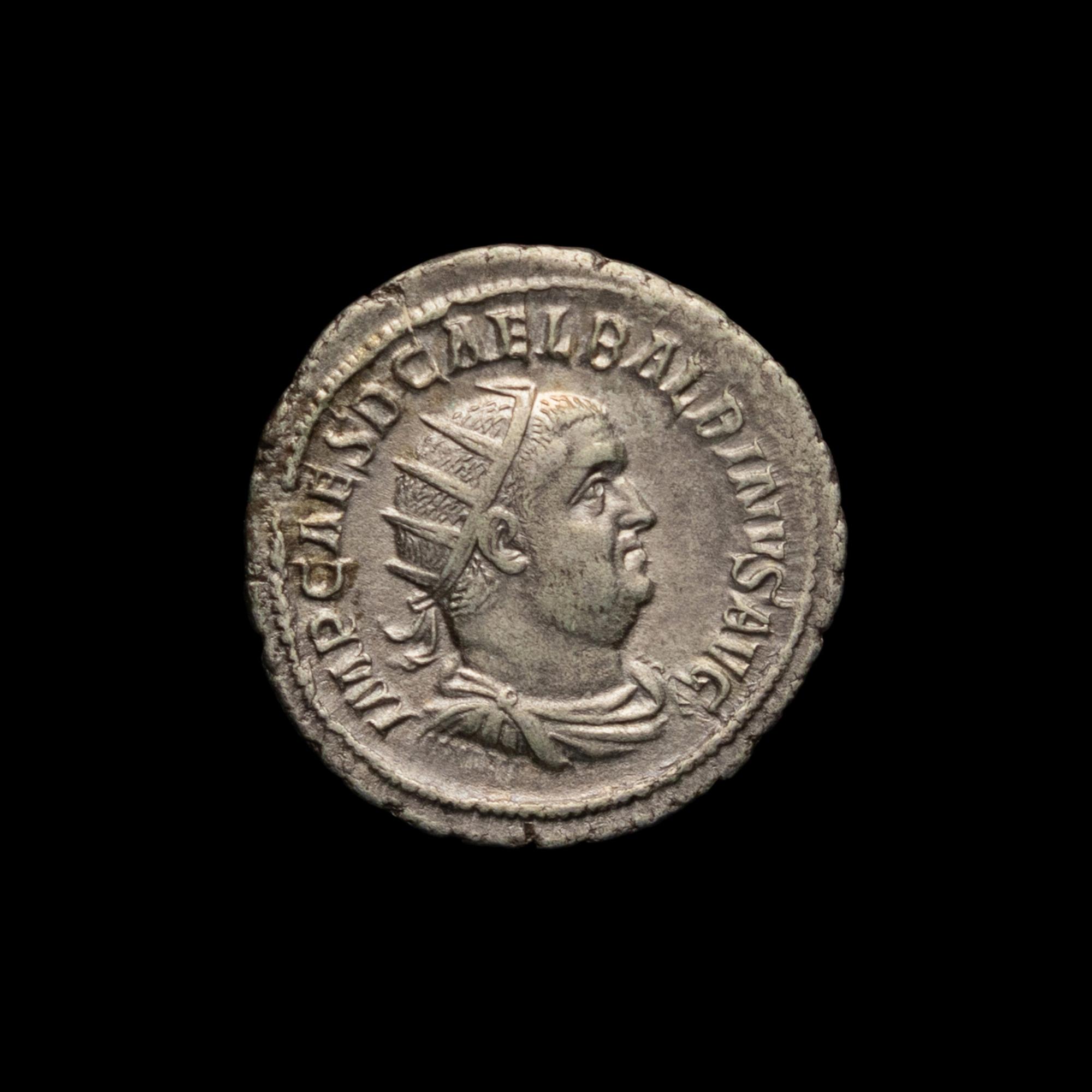 [ANCIENTS] ROMAN EMPIRE. Balbinus (238 AD). Ar Denarius (5.1 g, 21mm).