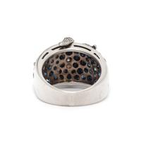 SAPPHIRE AND DIAMOND OCTOPUS RING