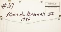 Mont du Maconnais III, 1986