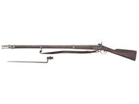 [CIVIL WAR]. US Model 1842 musket by Harpers Ferry with bayonet.