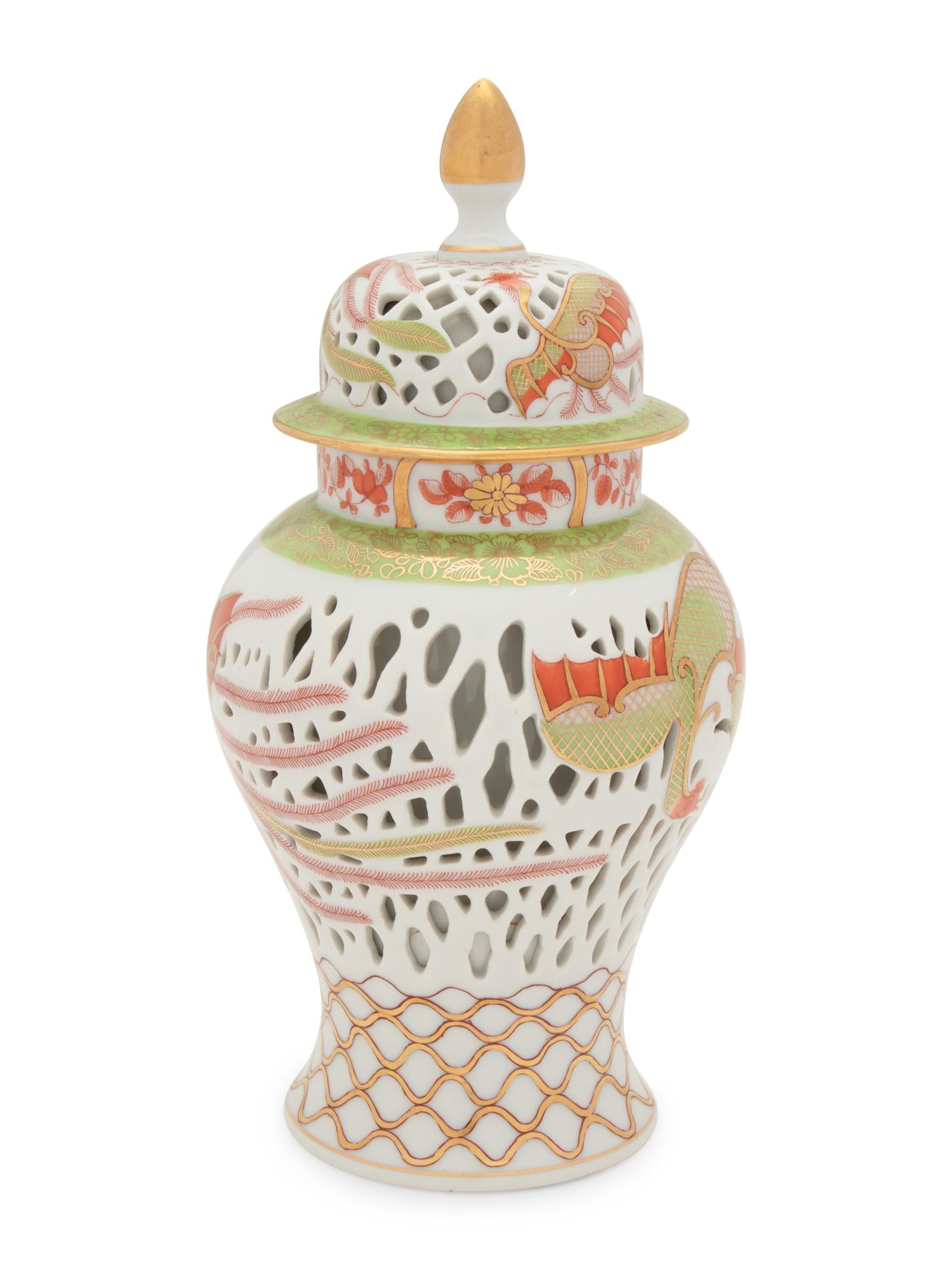 A Herend Porcelain Vase