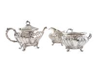 An American Silver Eight-Piece Tea and Coffee Service