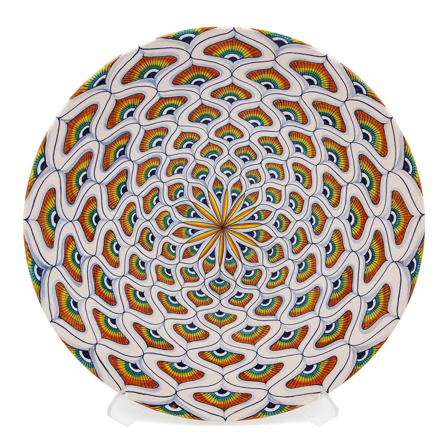 A Liana Binaglia Italian Ceramic Charger