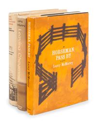 MCMURTRY, Larry (b. 1936). A group of FIRST EDITIIONS by McMurtry, comprising: