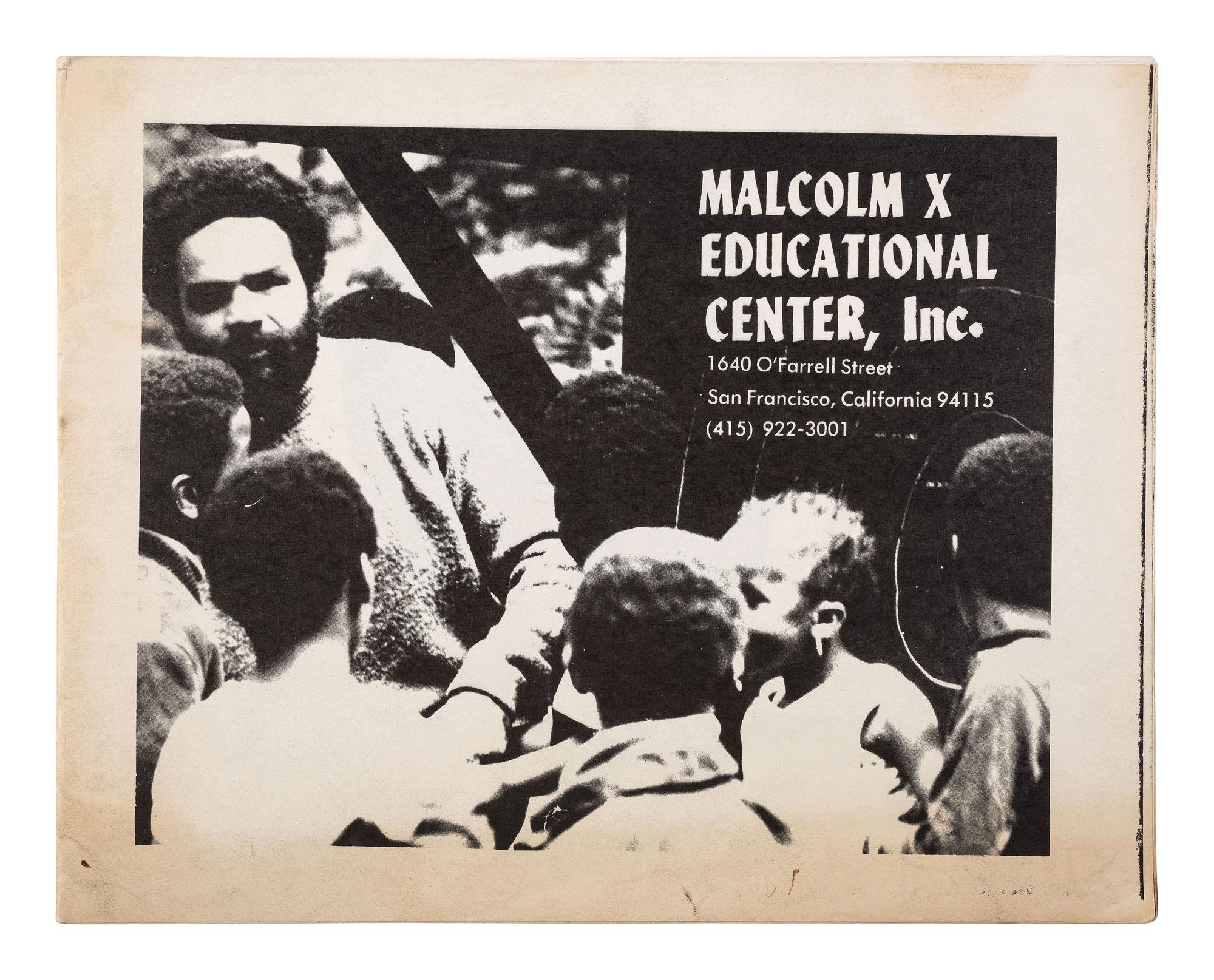 [MALCOLM X (1925-1965)]. A group of items related to Malcolm X and the Organization of Afro-American Unity (OAAU), comprising:
