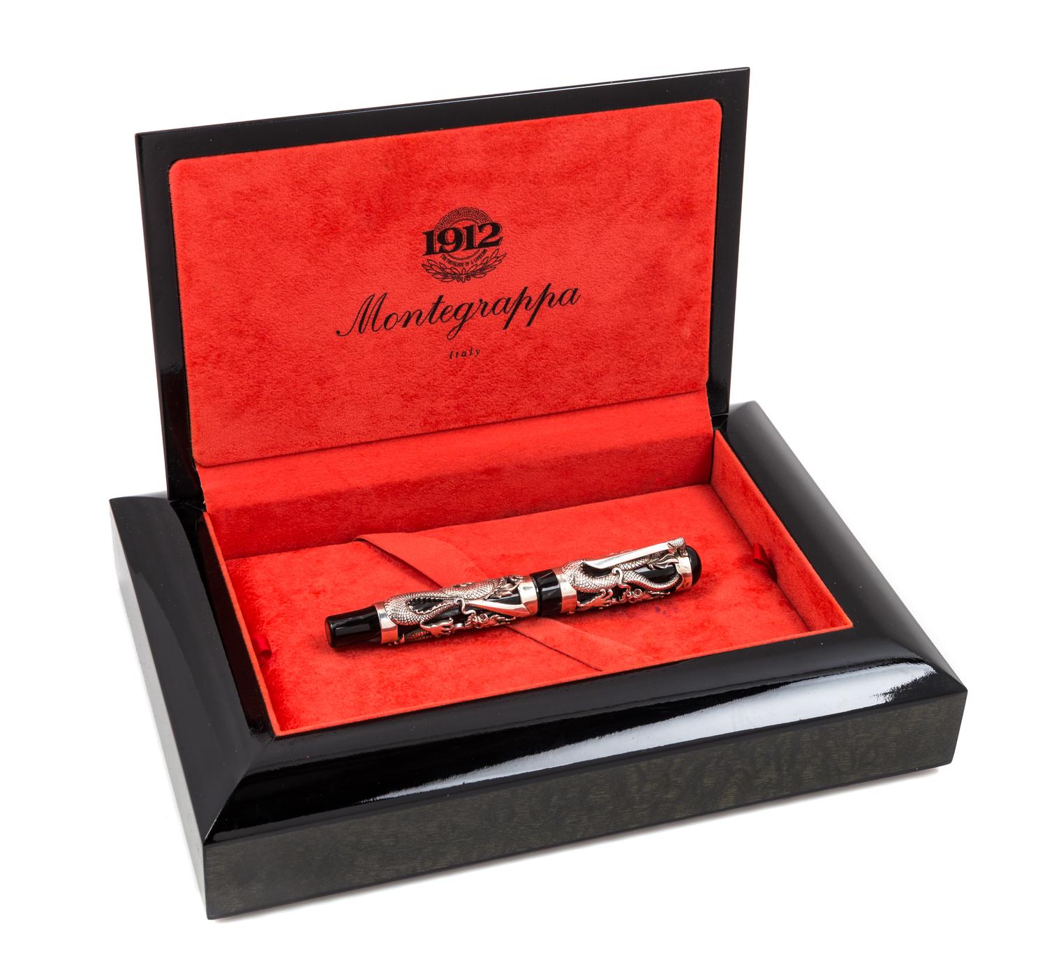 A Montegrappa The Dragon Limited Edition Fountain Pen
