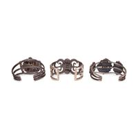 Sterling Silver and Turquoise Cuff Bracelet, PLUS Two Navajo Silver and Turquoise Cuff Bracelets