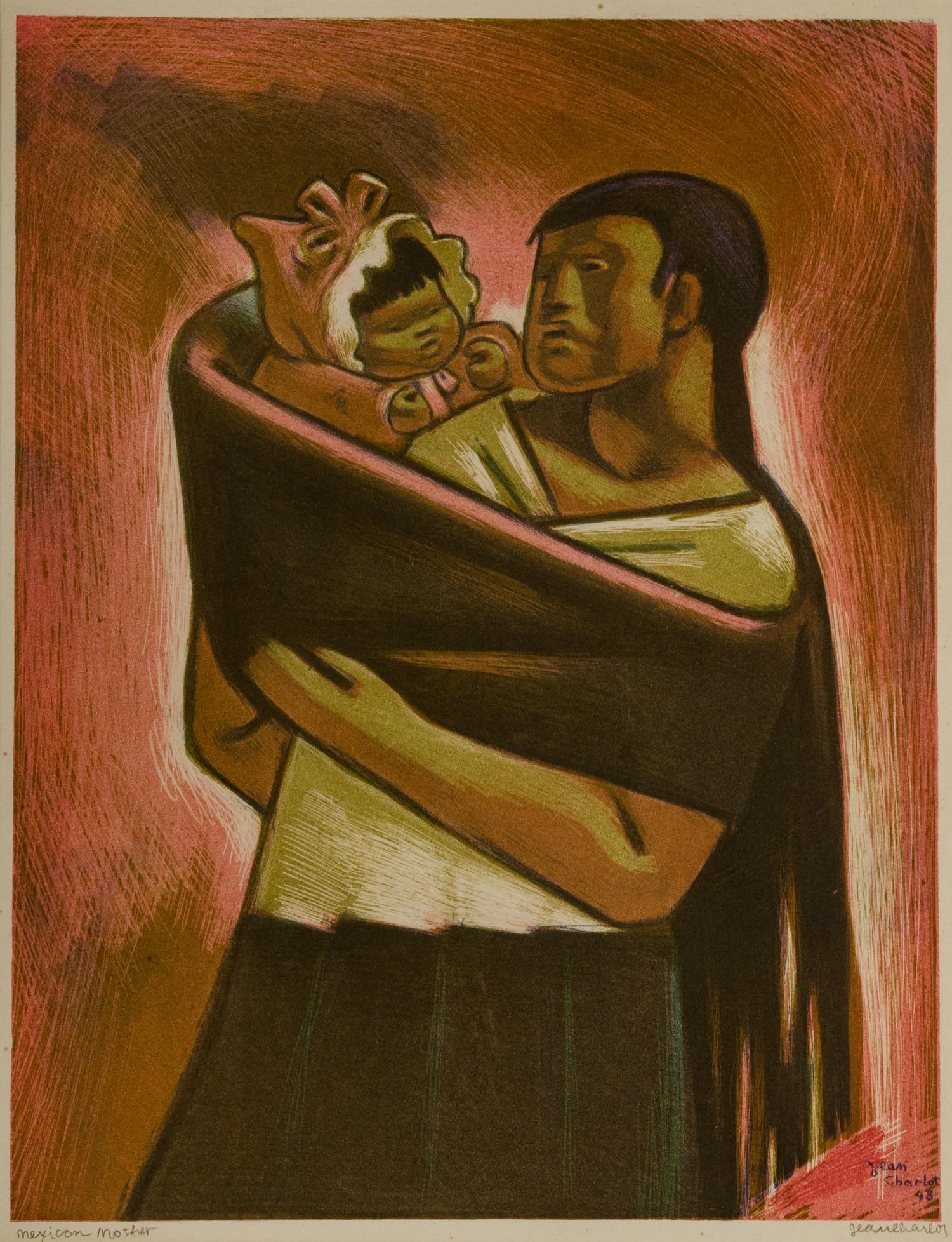 Jean Charlot 17 x 13 1/4 inches — (American, 1898-1979)