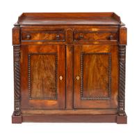 A British Colonial Padauk Side Cabinet — 20TH CENTURY