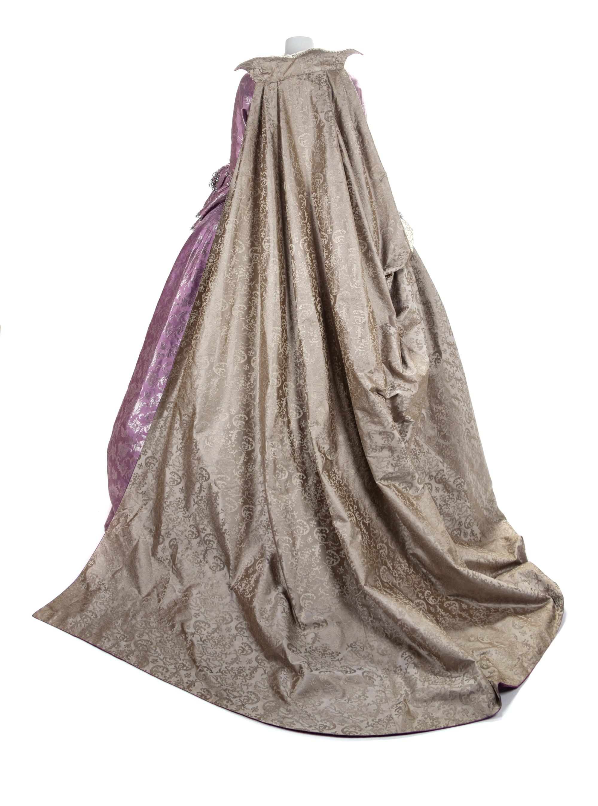 Metropolitan Opera 18th Century Costume, 2009 — Costume worn by Renée Fleming for her role as Marschallin in Act III of Der Rosenkravalier at the Metropolitan Opera, 2009.