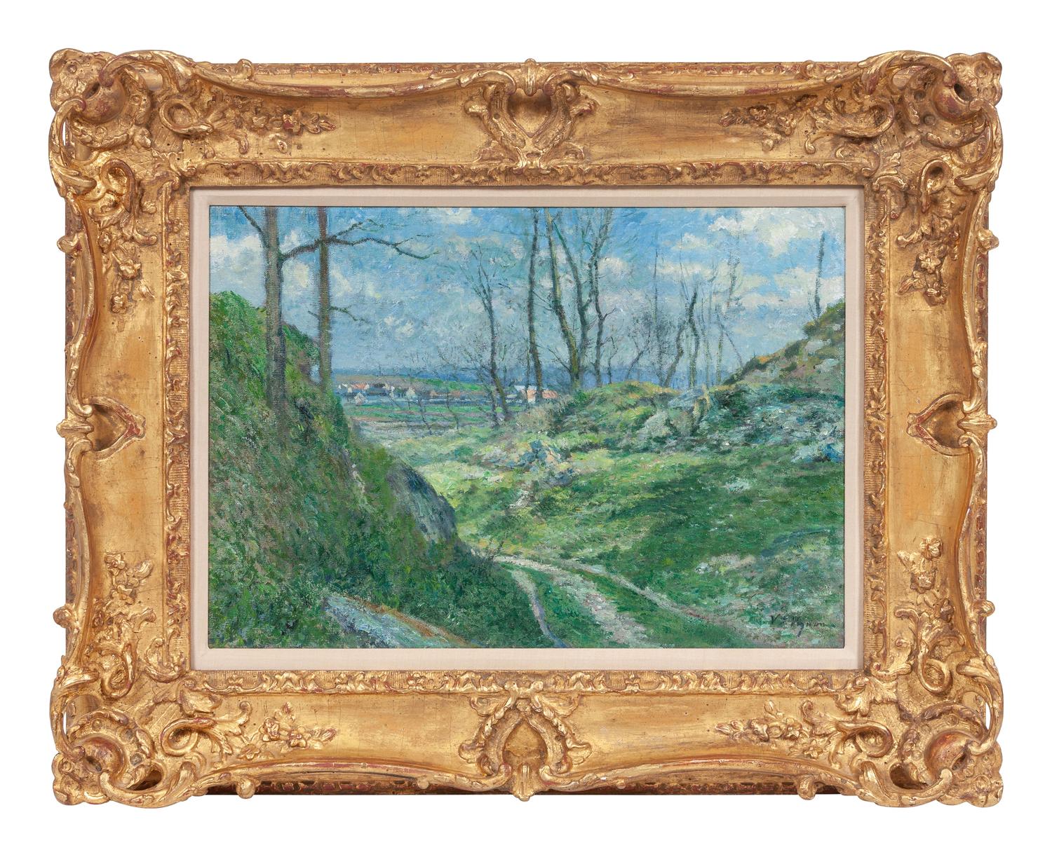 Paysage au premier printemps