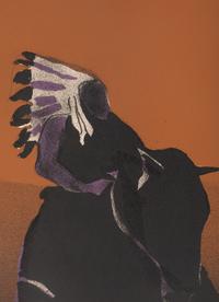 Indian on Horse No. 3, Artist's Proof
