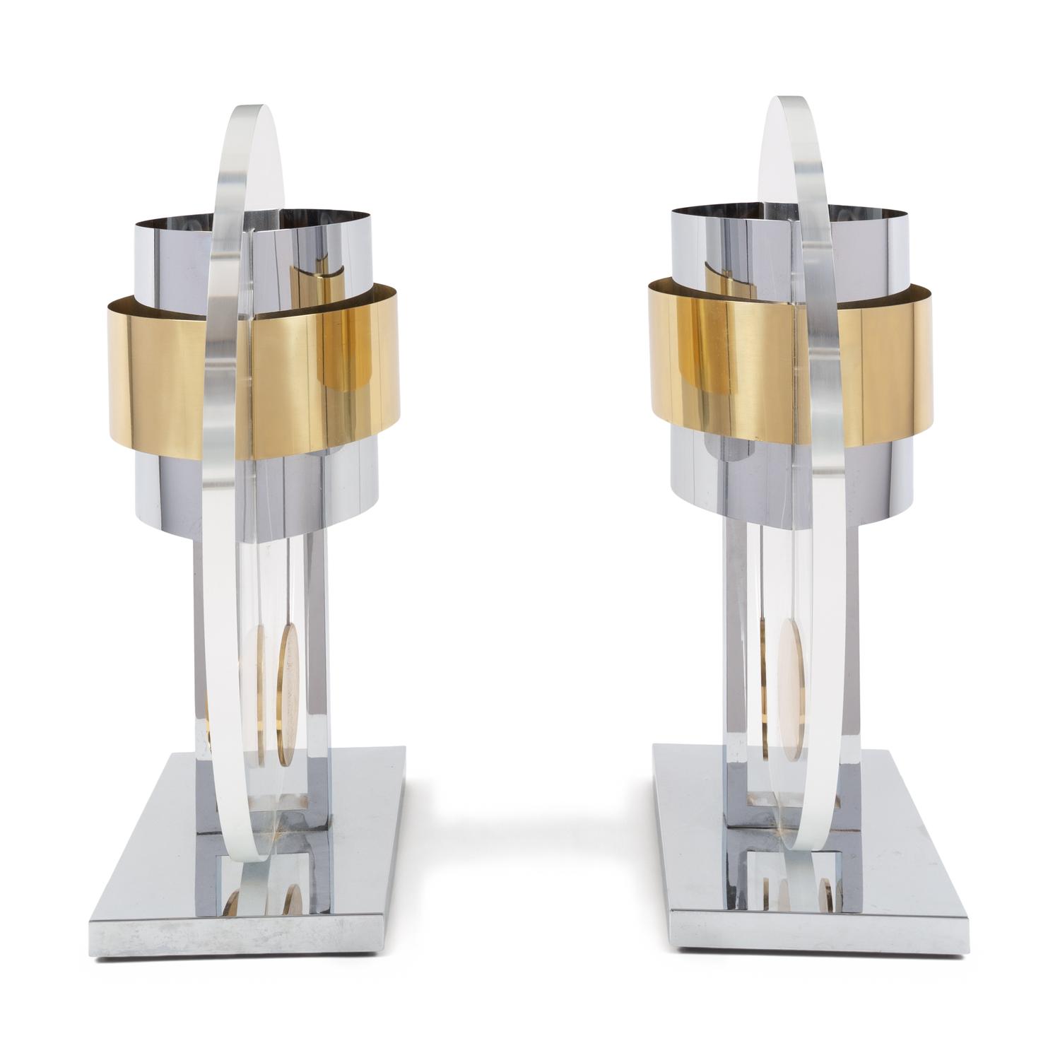 Pierre Cardin (French, 1922-2020) — Pair of Lamps, c. 1980