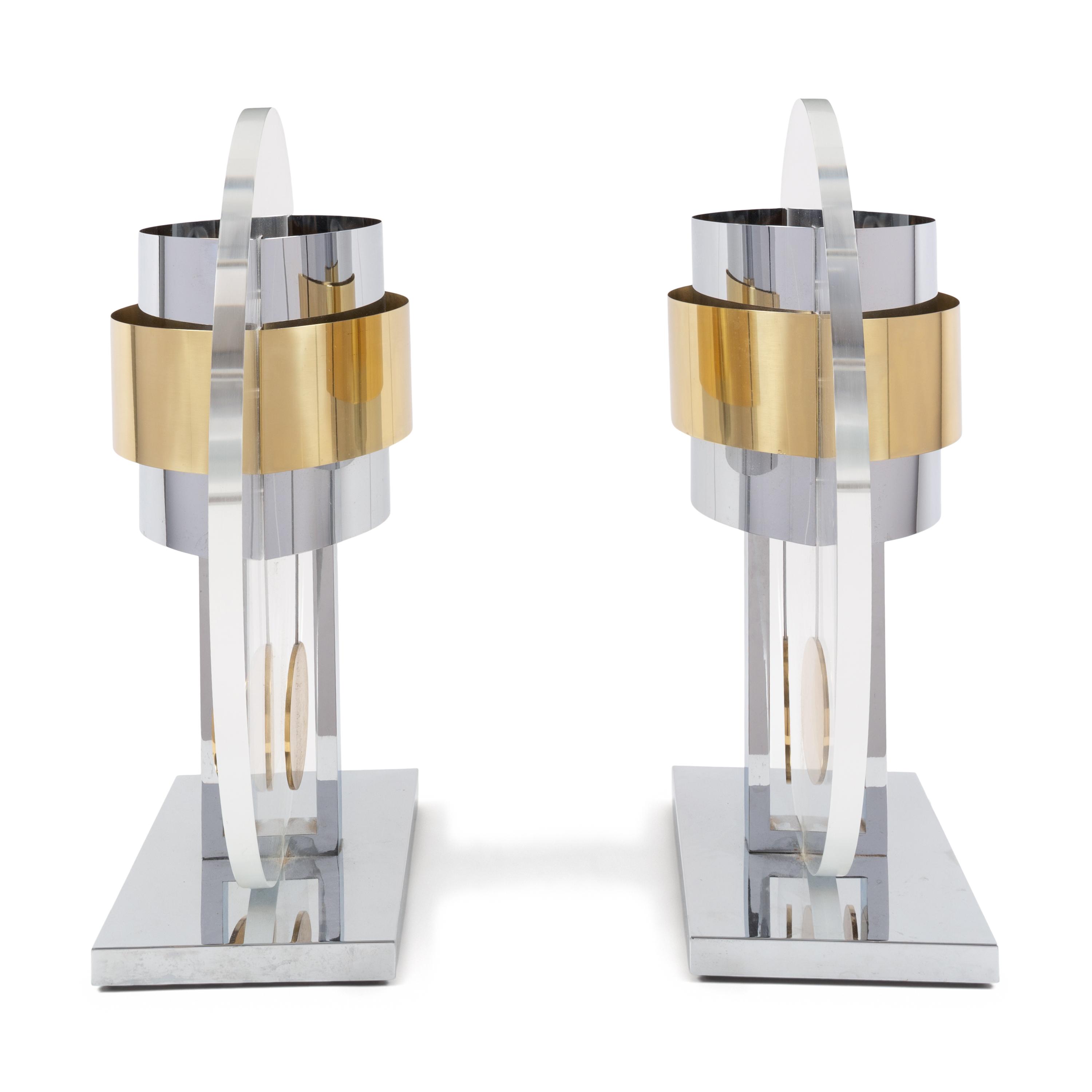 Pierre Cardin (French, 1922-2020) — Pair of Lamps, c. 1980