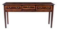 A George III Style Oak Sideboard Height 36 x width 72 x depth 19 inches. — 20TH CENTURY