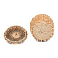 Lidded Trinket Basket, with "Porcupine Twists"