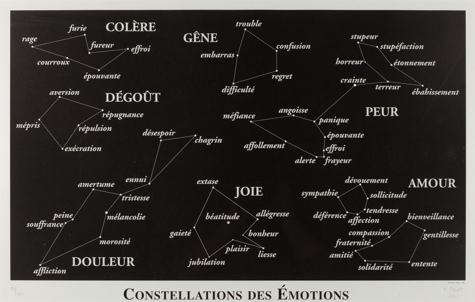 Constellations des Emotions, 2000