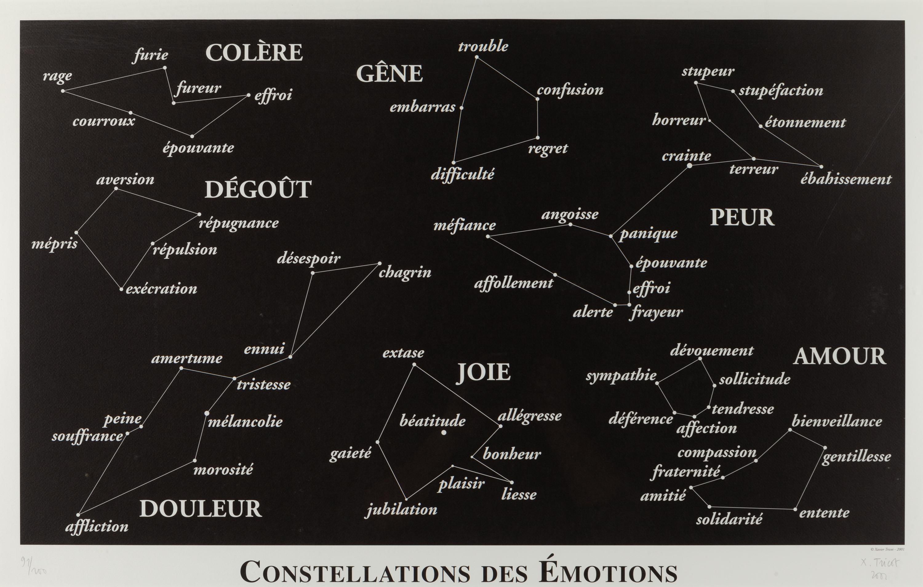 Constellations des Emotions, 2000