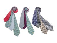 ELEVEN HERMÈS SILK NECKTIES