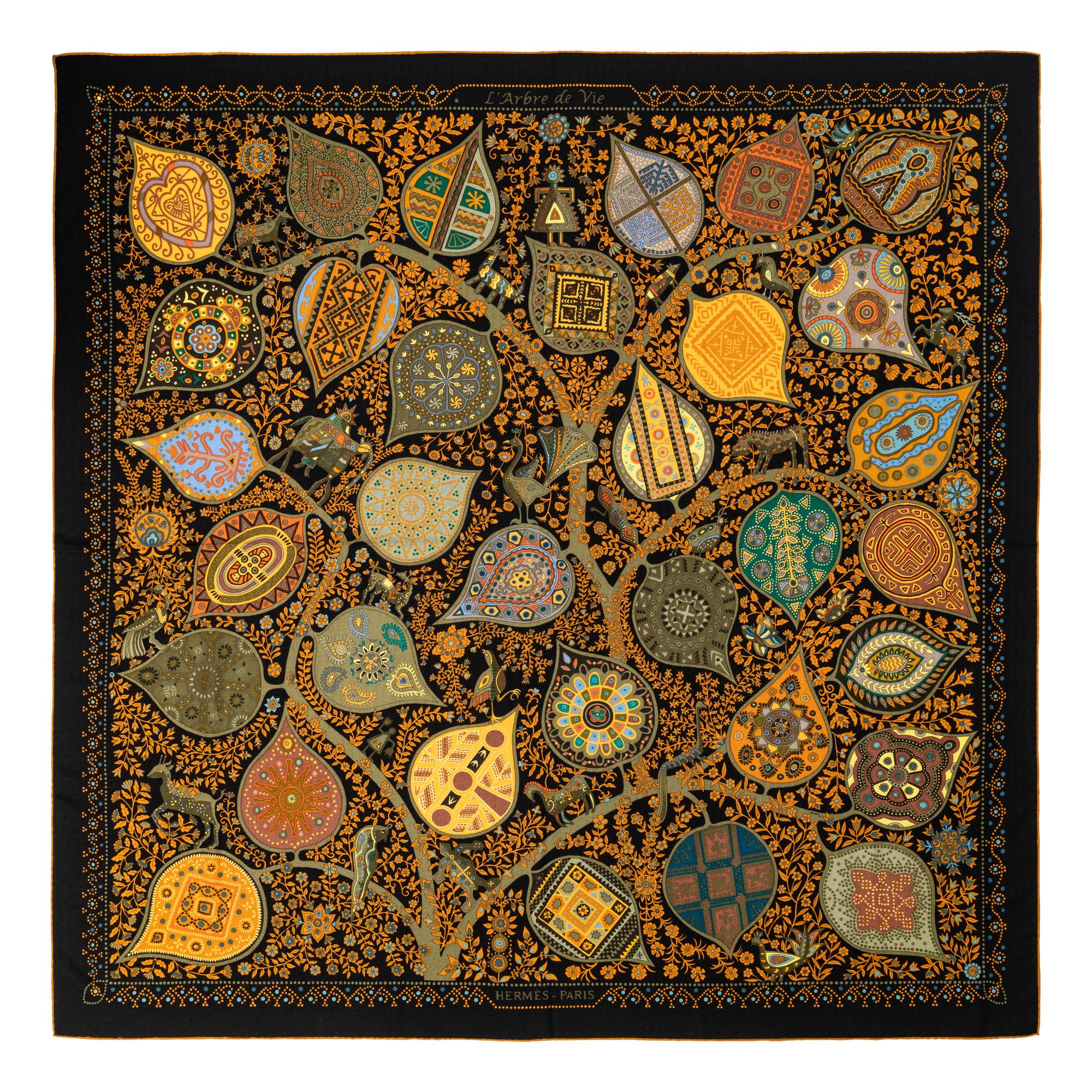 Hermès 140cm Cashmere/Silk Scarf