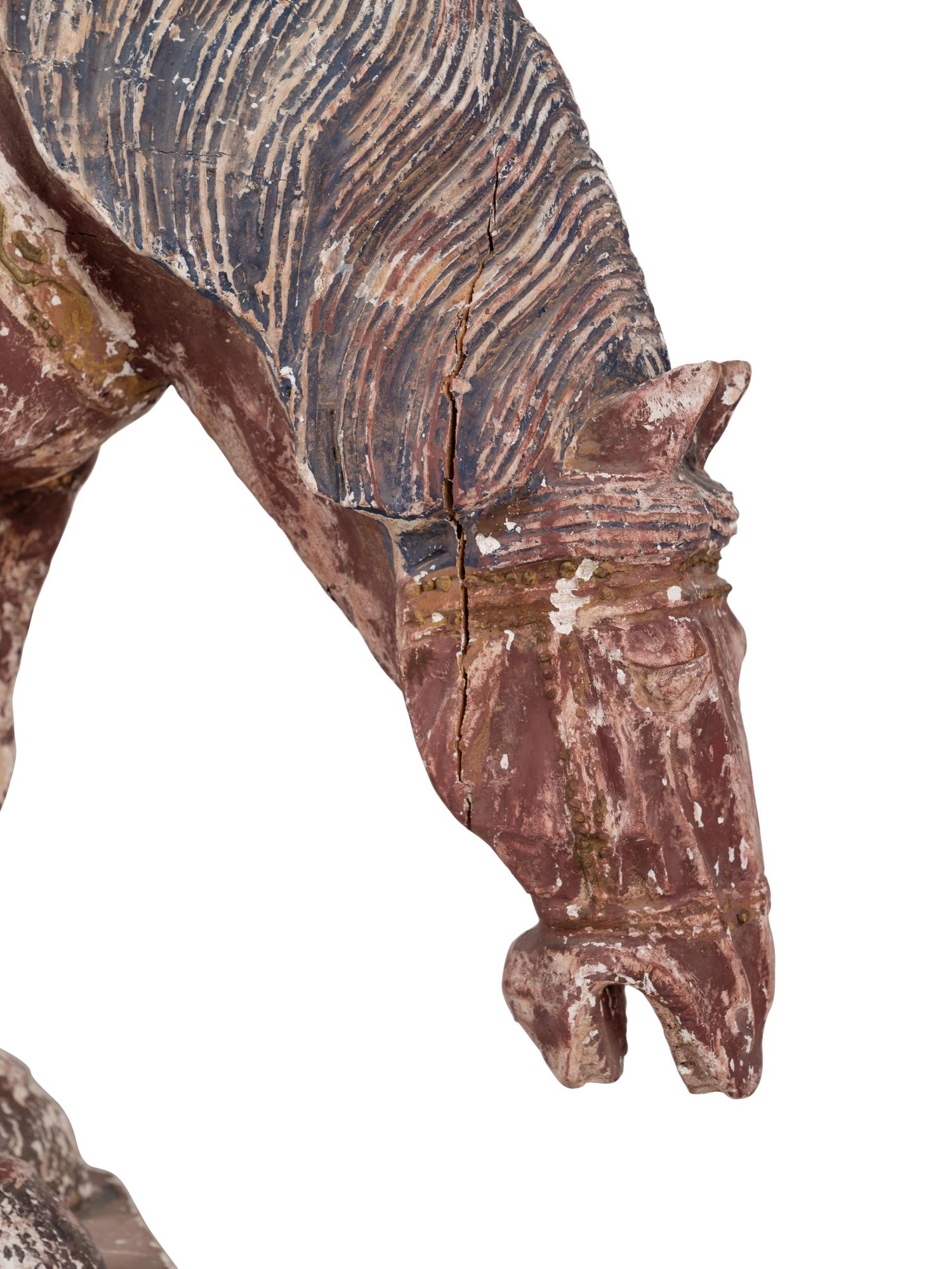 A Tang Style Pottery Horse