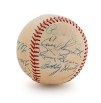 A 1952 American League All-Stars Signed Autograph Baseball (BAS Beckett Authentication Services Certified)